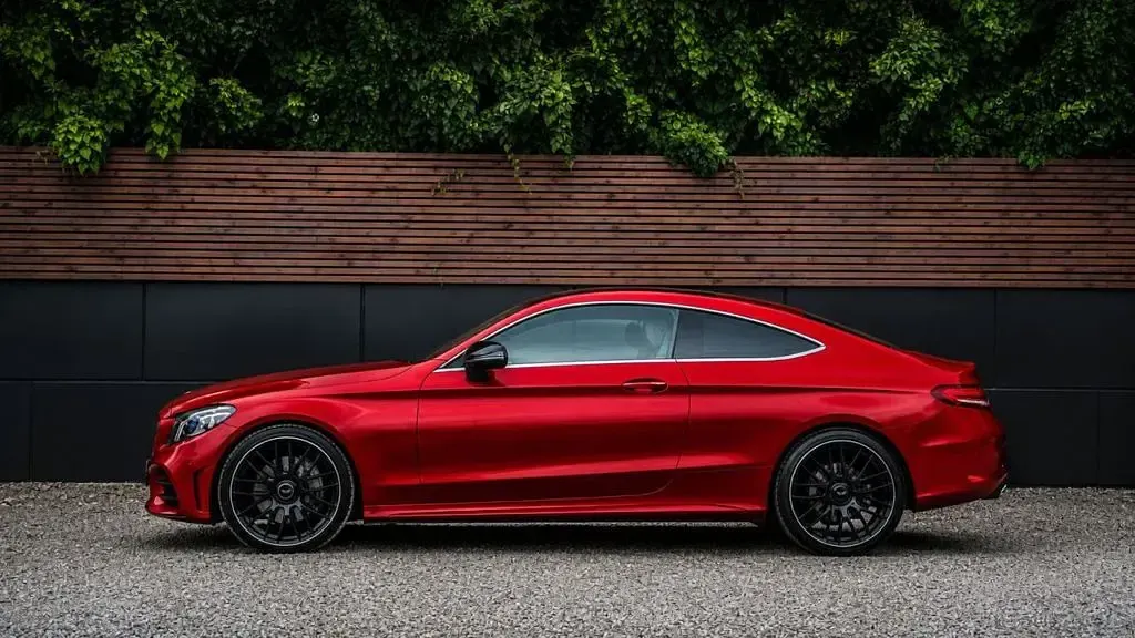 Used Mercedes C200 AMG Line Premium 2019 Red Coupe