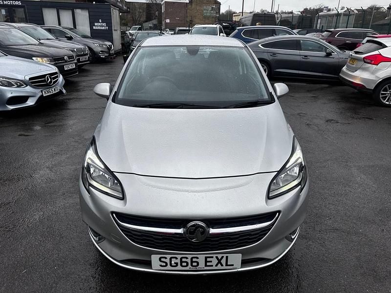 Used Vauxhall Corsa Sportive 95 HP (69 kW) 2016 Silver Hatchback