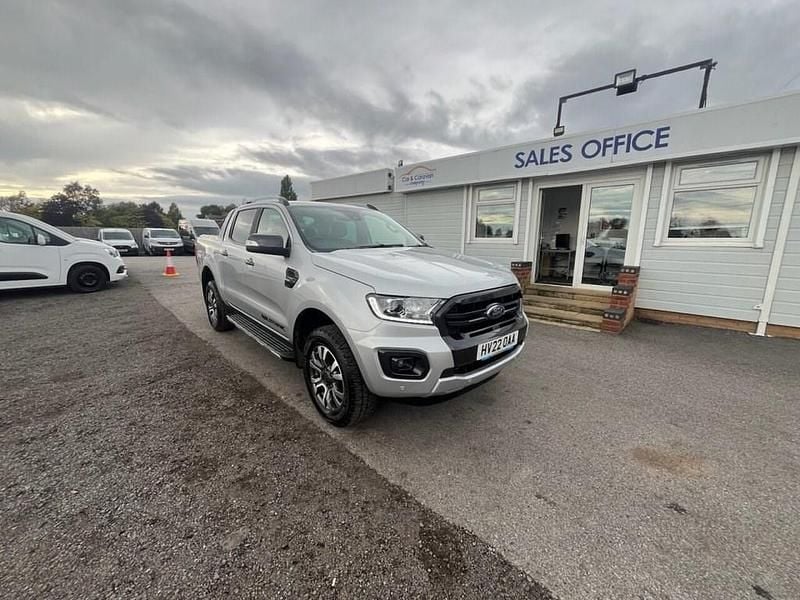 Silver Used 2022 Ford Ranger Wildtrack Pickup | £14,980 (Super price) - Image 1/4
