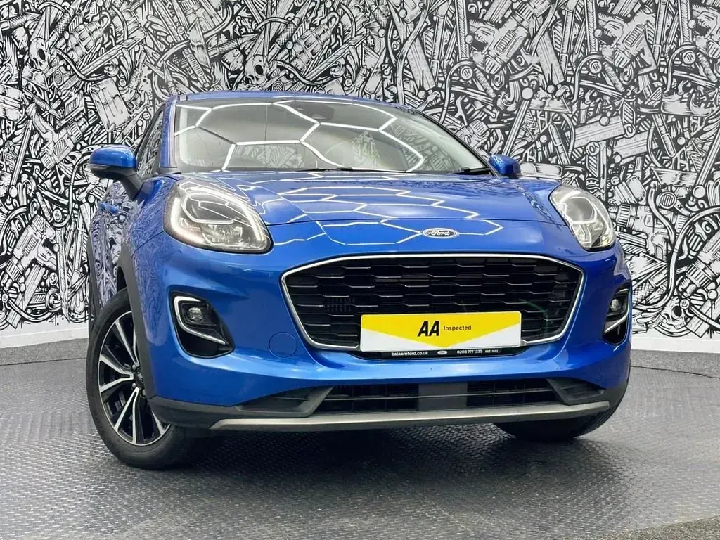 Usado Ford Puma Titanium 125 HP (91 kW) 2021 Azul SUV