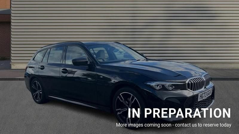 Black Used 2023 BMW 320 M Sport Estate | £33,209 (Expensive) - Image 1/1