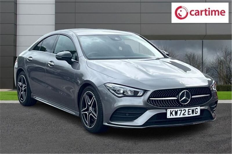 Grey Used 2023 Mercedes CLA200 AMG line Coupe | £29,100 (Fair price) - Image 1/3