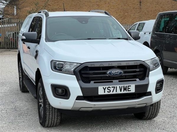 White Used 2021 Ford Ranger Wildtrack Pickup | £18,594 (A bit pricey) - Image 1/1