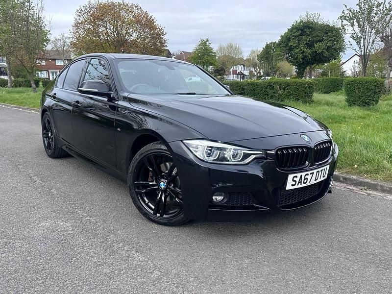 Used BMW 320 M Sport 2017 Black Sedan