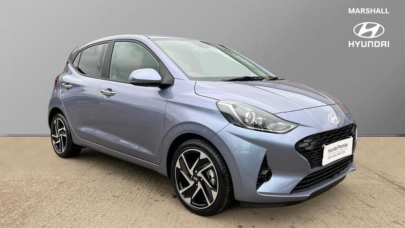 New Hyundai i10 Premium 79 HP (58 kW) 2026 Meta blue Hatchback