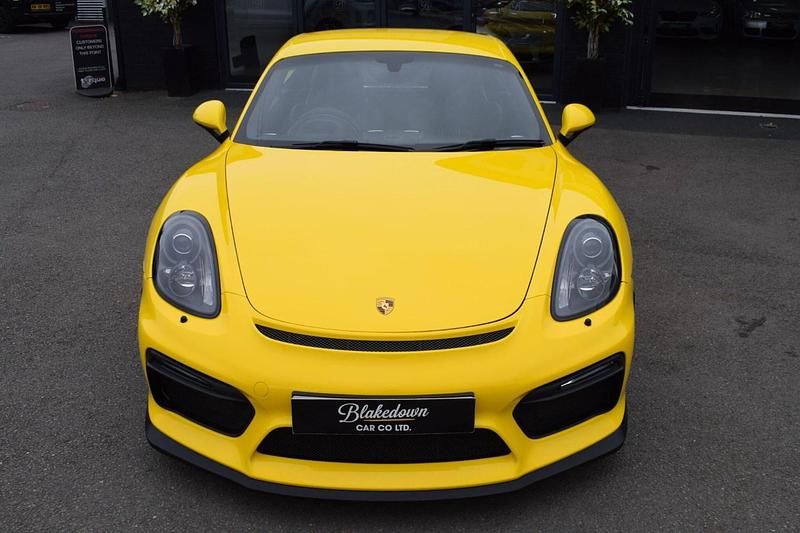 Used Porsche Cayman GT4 2015 Yellow Coupe