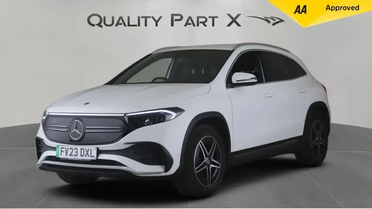 Used Mercedes EQA350 AMG line 214 kW (292 HP) 2023 White SUV