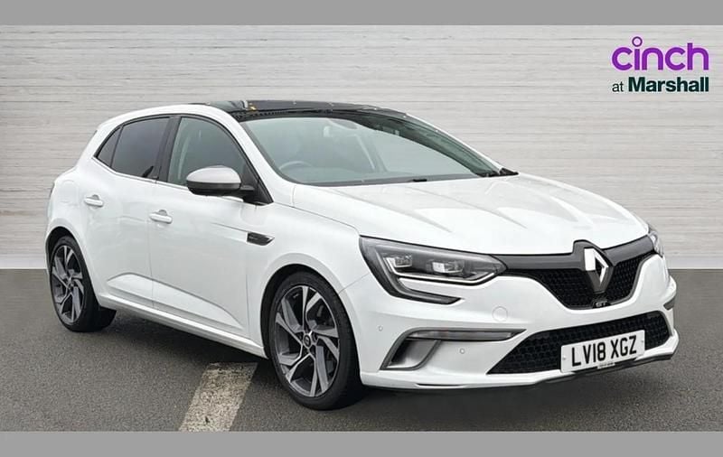White Used 2018 Renault Mégane IV GT Hatchback | £15,945 (Expensive) - Image 1/4