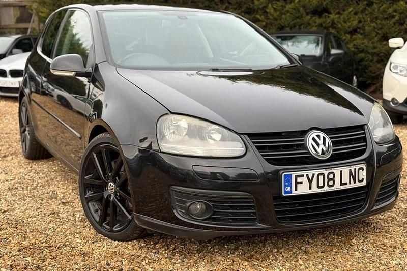 Black Used 2008 VW Golf VI GT Hatchback | £2,495 (Good price) - Image 1/1