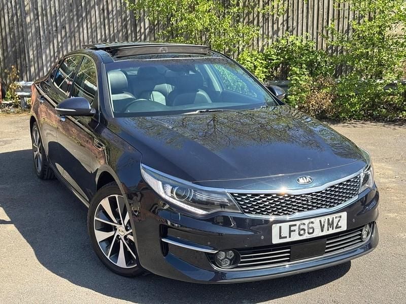 Used Kia Optima 139 HP (102 kW) 2016 Blue Sedan