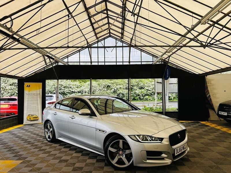 Silver Used 2016 Jaguar XE R-Sport Sedan | £11,775 (Fair price) - Image 1/3