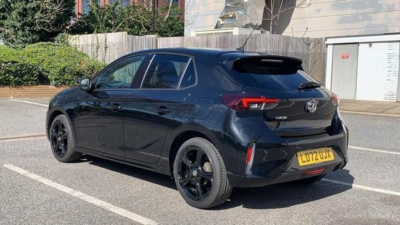 Used Vauxhall Corsa GS Line 74 HP (54 kW) 2022 Black Hatchback