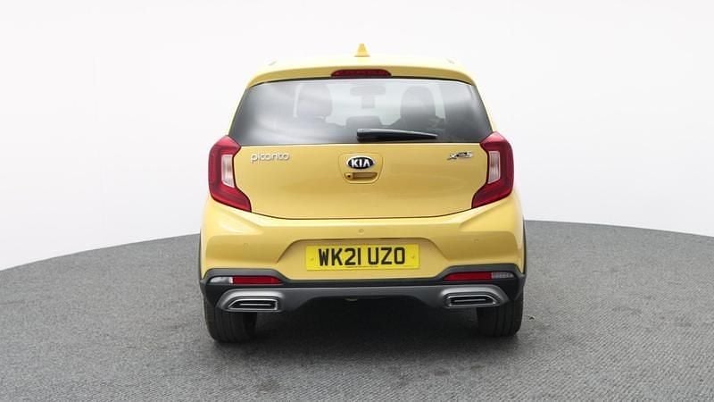 Used Kia Picanto X-Line 67 HP (49 kW) 2021 Yellow Hatchback