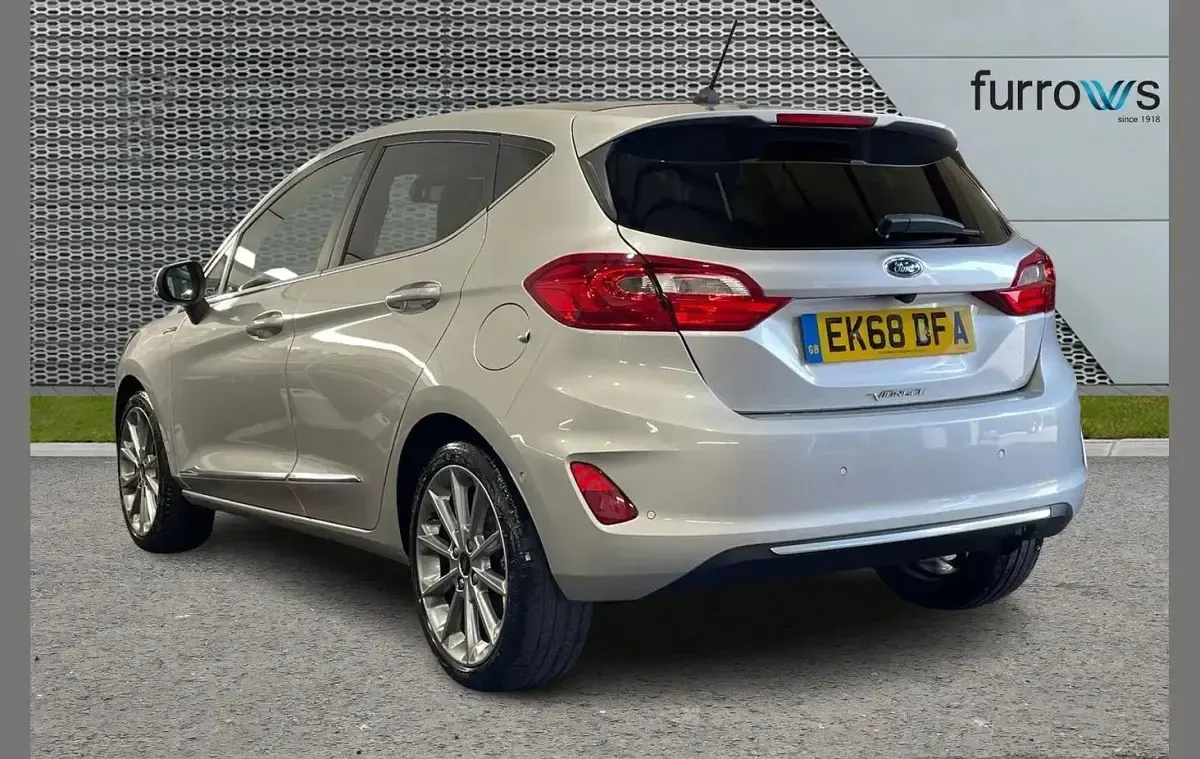 Used Ford Fiesta Vignale 138 HP (101 kW) 2018 Silver Hatchback