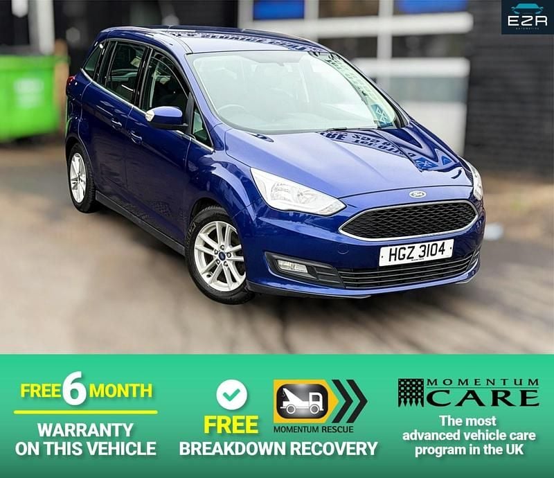 Blue Used 2017 Ford Grand C-Max Zetec MPV | £6,590 (Fair price) - Image 1/4