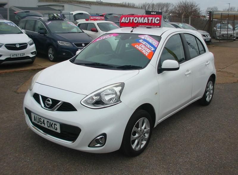 Used Nissan Micra Acenta 2014 White Hatchback
