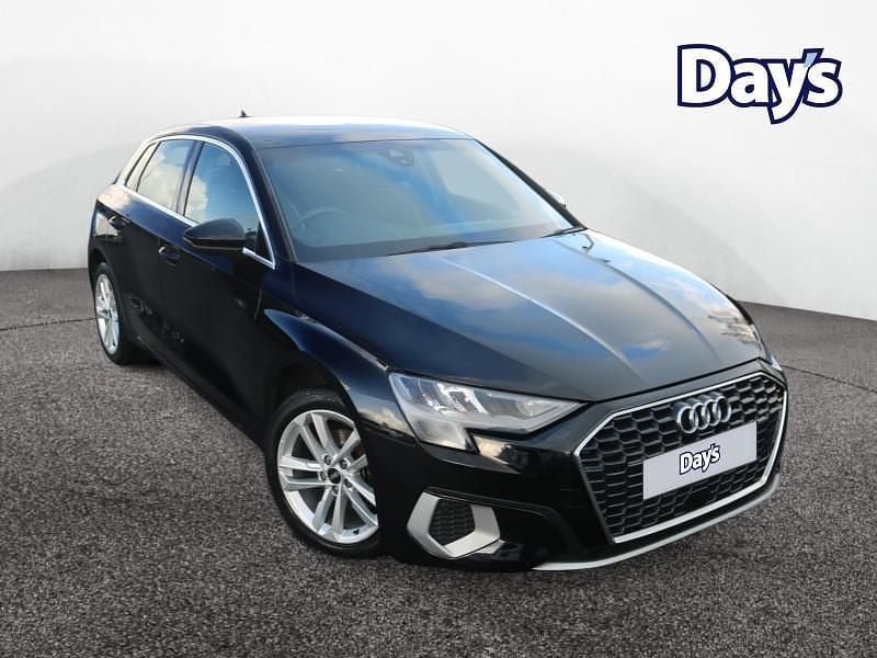 Black Used 2022 Audi A3 Sportback Sport Hatchback | £18,111 (Fair price) - Image 1/4