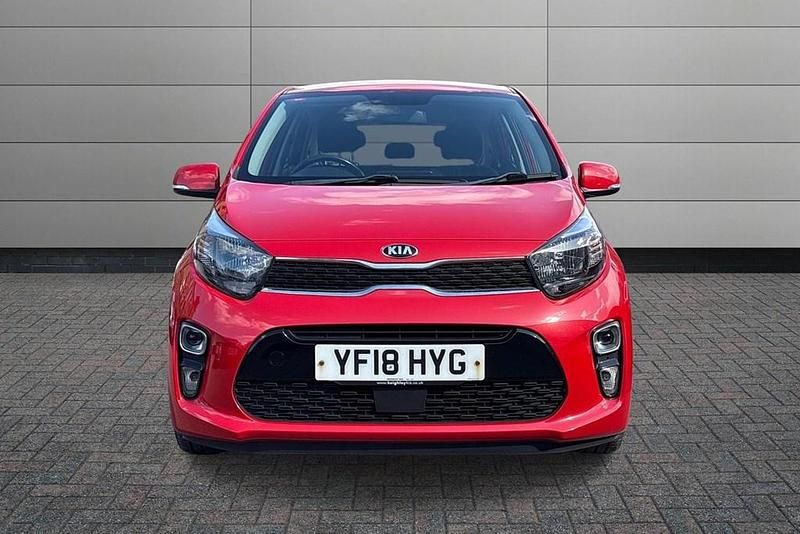 Used Kia Picanto 84 HP (61 kW) 2018 Red Hatchback