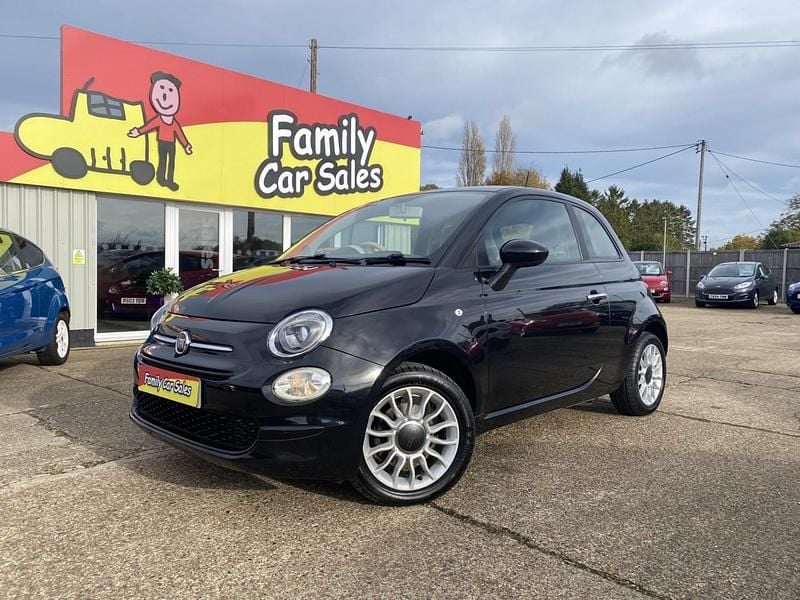 Used Fiat 500 Pop Star 69 HP (50 kW) 2016 Black Hatchback