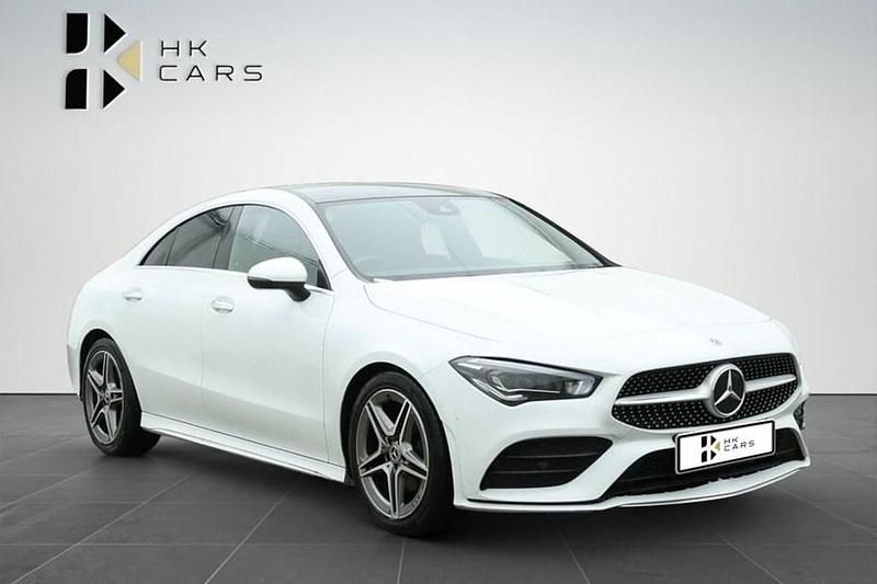 Used Mercedes CLA180 AMG Line Premium Plus 136 HP (100 kW) 2022 White Sedan