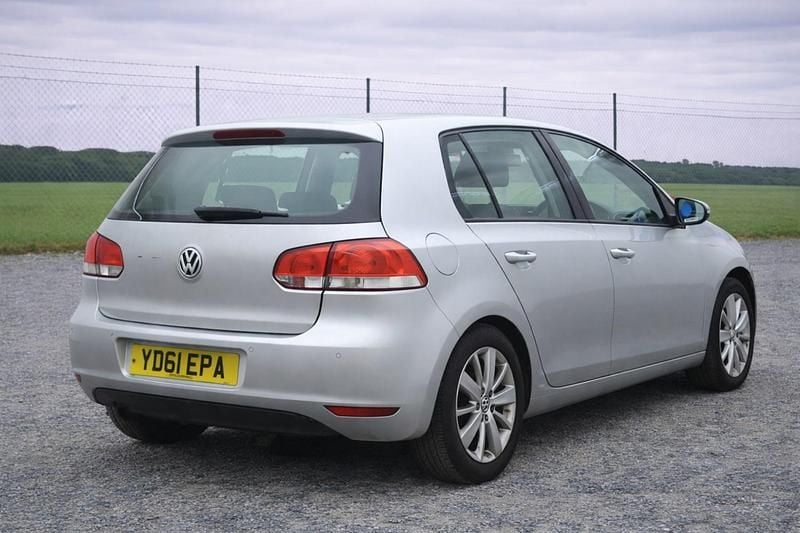 Used VW Golf VI Match 105 HP (77 kW) 2011 Silver Hatchback
