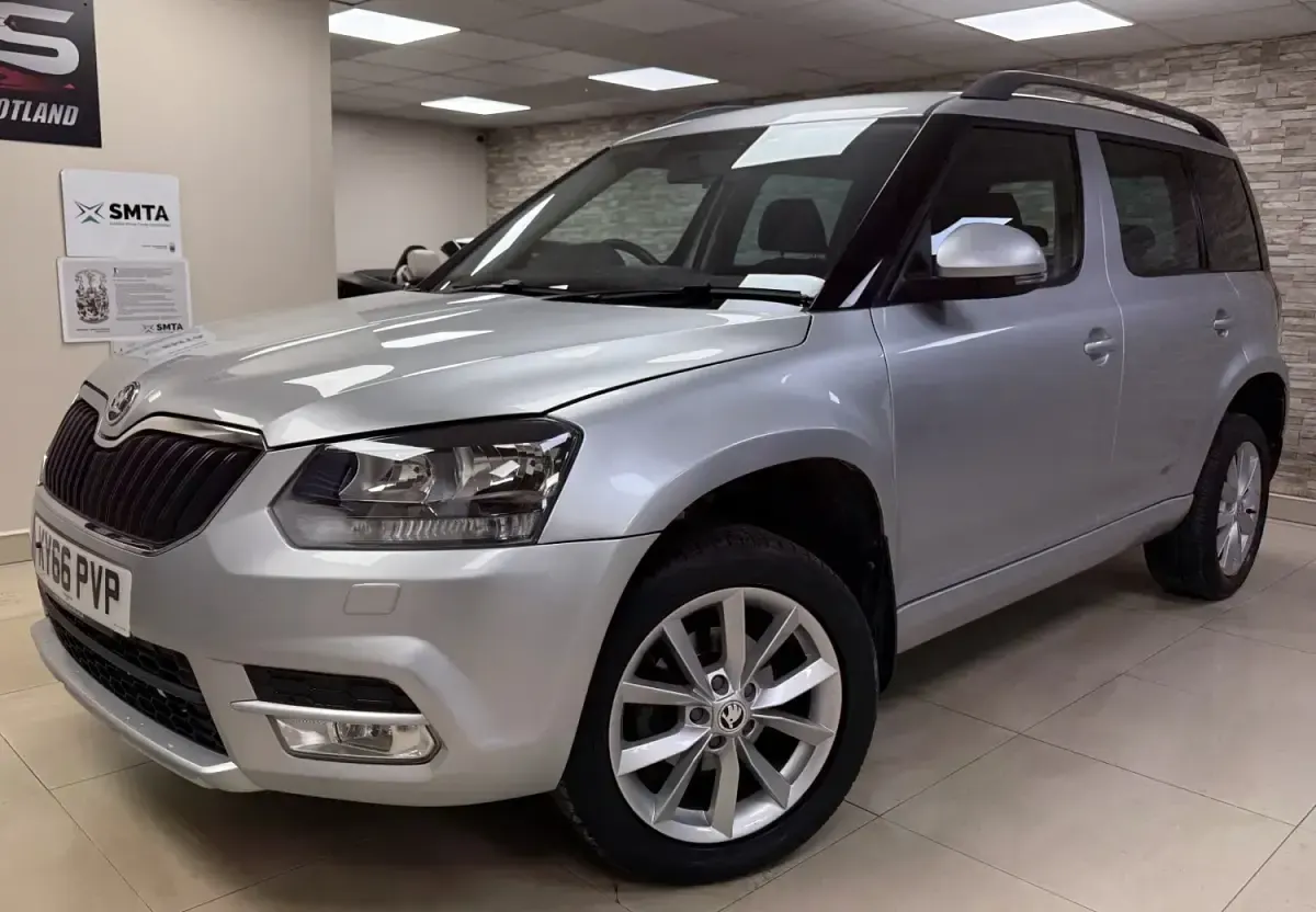 Używany Skoda Yeti SE 2016 Srebrny SUV