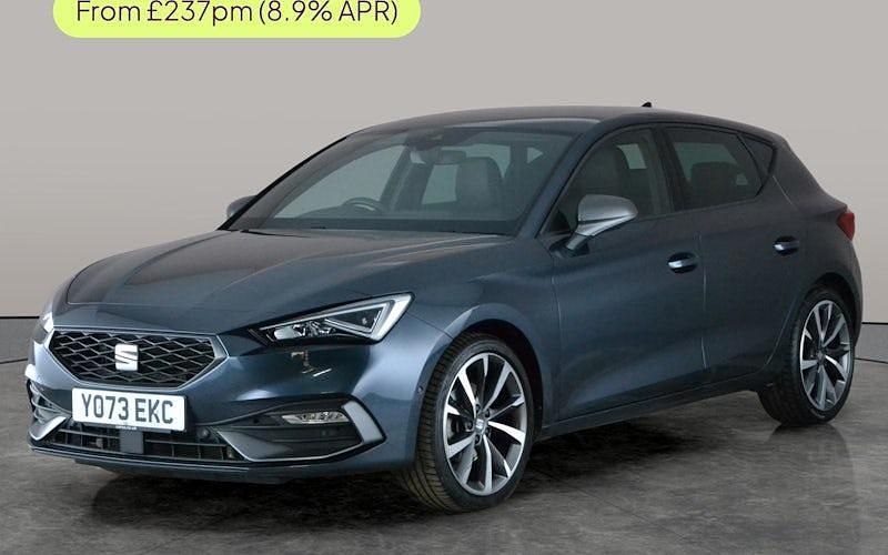 Used Seat Leon FR Sport 110 HP (80 kW) 2023 Grey Hatchback