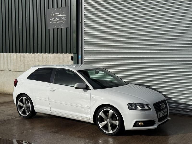 Used Audi A3 Black Edition 2012 White Hatchback