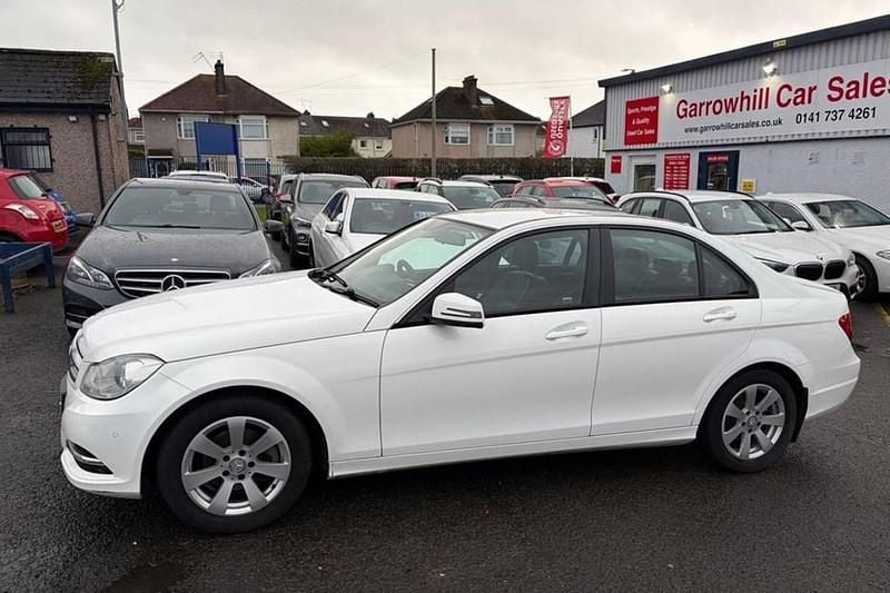 White Used 2012 Mercedes C180 Executive Sedan | £4,695 (Fair price) - Image 1/1