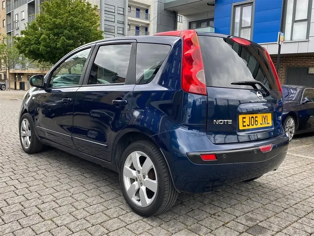 Used Nissan Note 110 HP (80 kW) 2006 Blue Hatchback