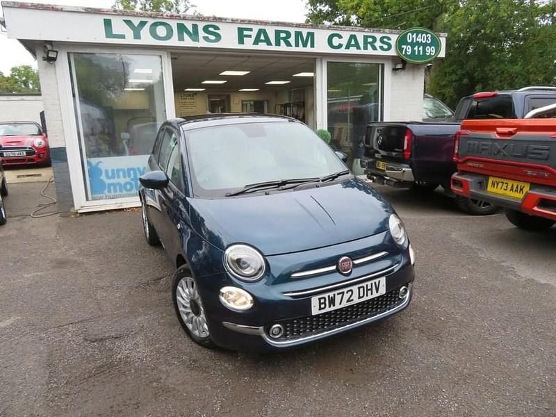 Blue Used 2023 Fiat 500 Dolcevita Hatchback | £9,995 (Fair price) - Image 1/4