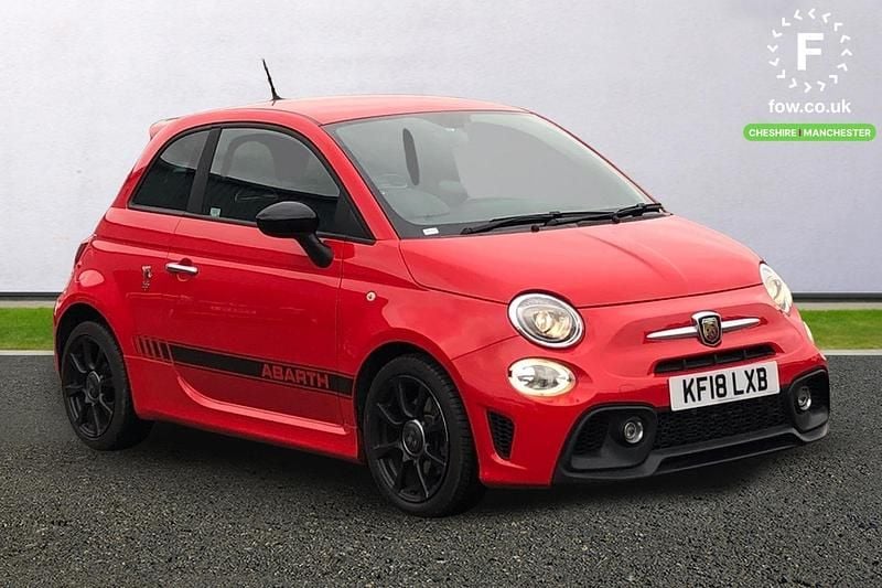 Red Used 2018 Abarth 595 Hatchback | £10,799 (Good price) - Image 1/3
