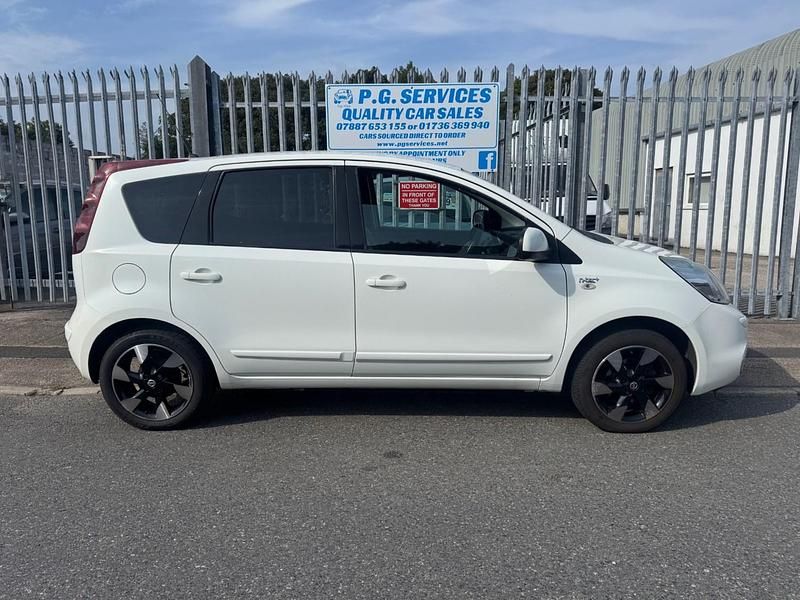 Used Nissan Note N-TEC 88 HP (64 kW) 2012 White MPV
