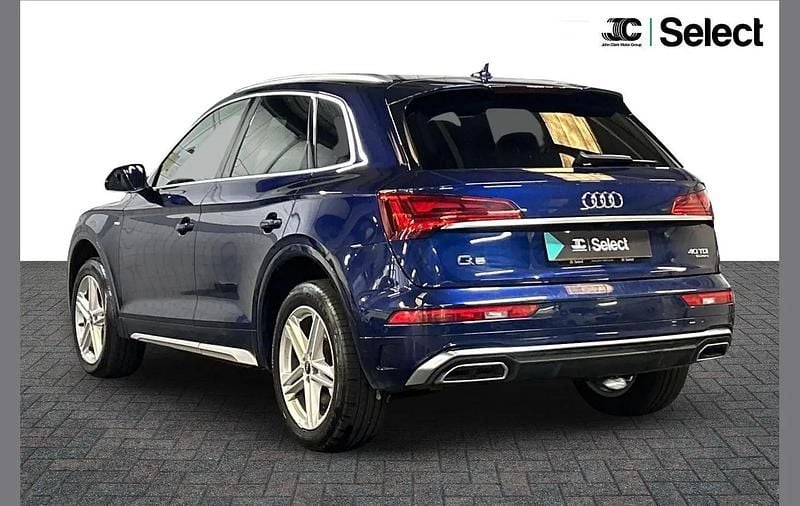 Begagnad Audi Q5 S-Line 200 HK (147 kW) 2021 Blå SUV