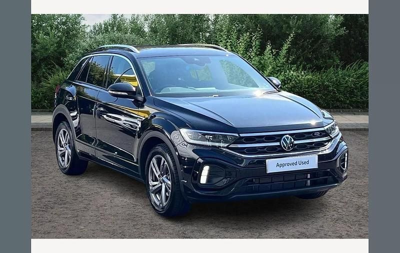 Black Used 2025 VW T-Roc R-line SUV | £29,990 (A bit pricey) - Image 1/4