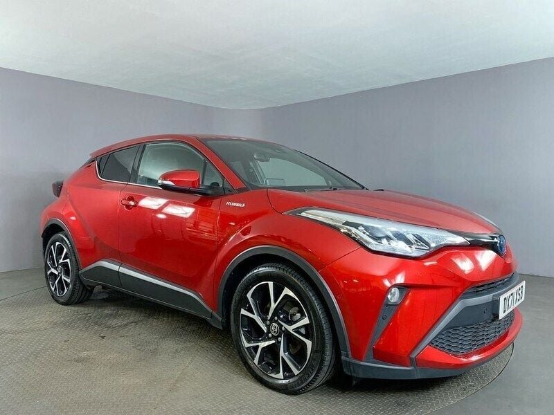 Red Used 2021 Toyota C-HR Design SUV | £17,799 (Super price) - Image 1/4