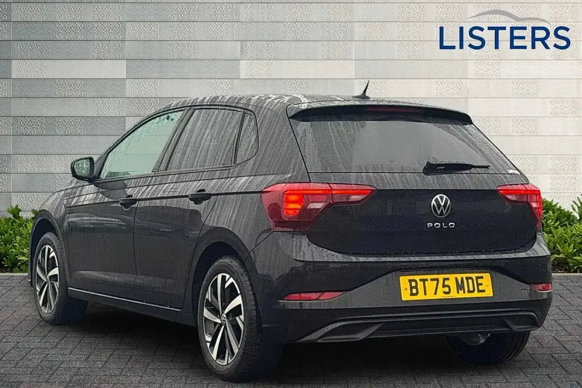 Used VW Polo Match 95 HP (69 kW) 2025 Deep black Hatchback