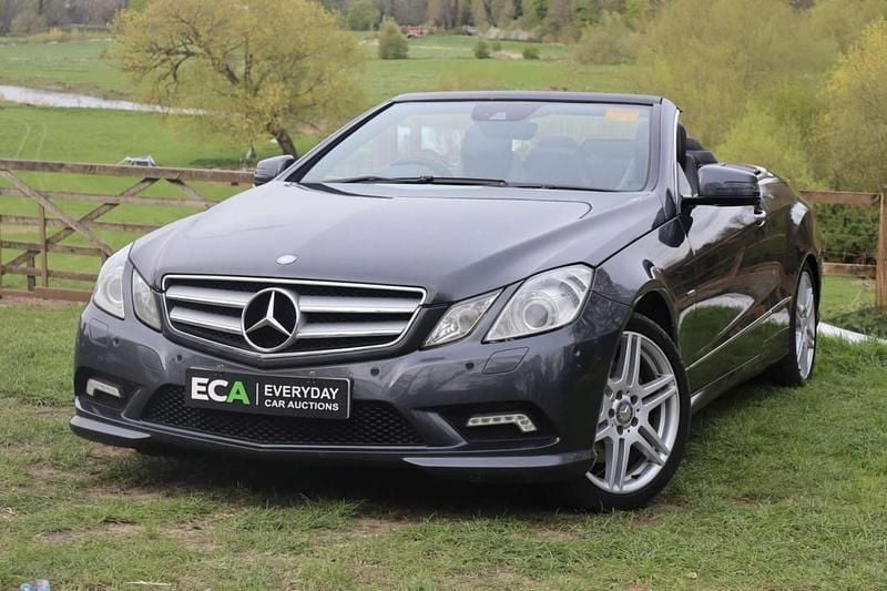 Used Mercedes E350 2010 Grey Cabriolet