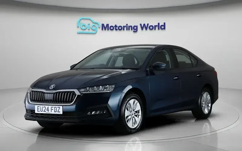 Used Skoda Octavia SE 110 HP (80 kW) 2023 Blue Hatchback