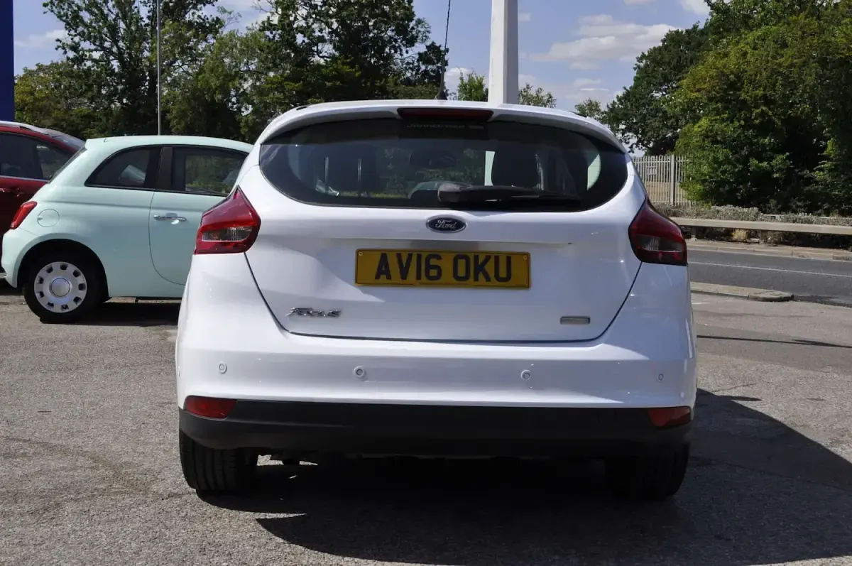 Used Ford Focus Titanium 2016 White Hatchback