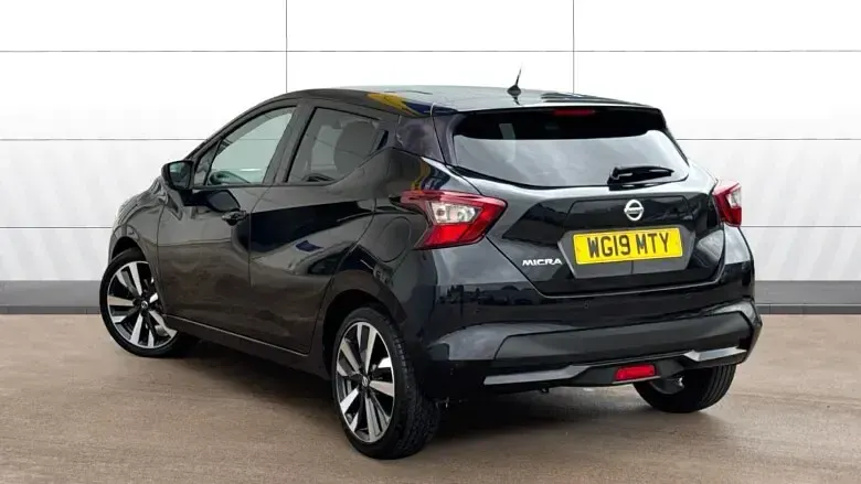Second-hand Nissan Micra Tekna 101 CP (74 kW) 2019 Negru Hatchback