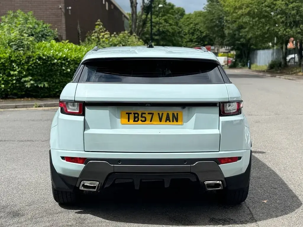Used Land Rover Range Rover evoque HSE Dynamic 180 HP (132 kW) 2017 Blue Coupe