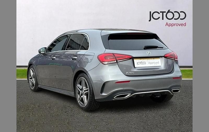 Used Mercedes A180 AMG line 134 HP (98 kW) 2021 Grey Hatchback