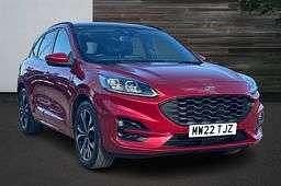 Red Used 2022 Ford Kuga ST-Line X SUV | £19,590 (Fair price) - Image 1/4