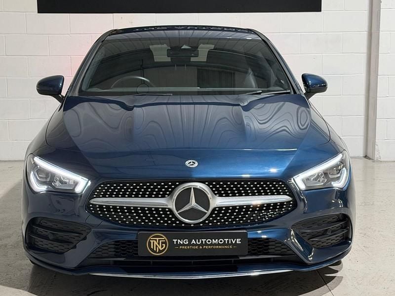 Used Mercedes CLA200 AMG line 2022 Blue Coupe