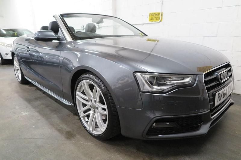 Used Audi A5 Cabriolet S-Line 2014 Grey Cabriolet
