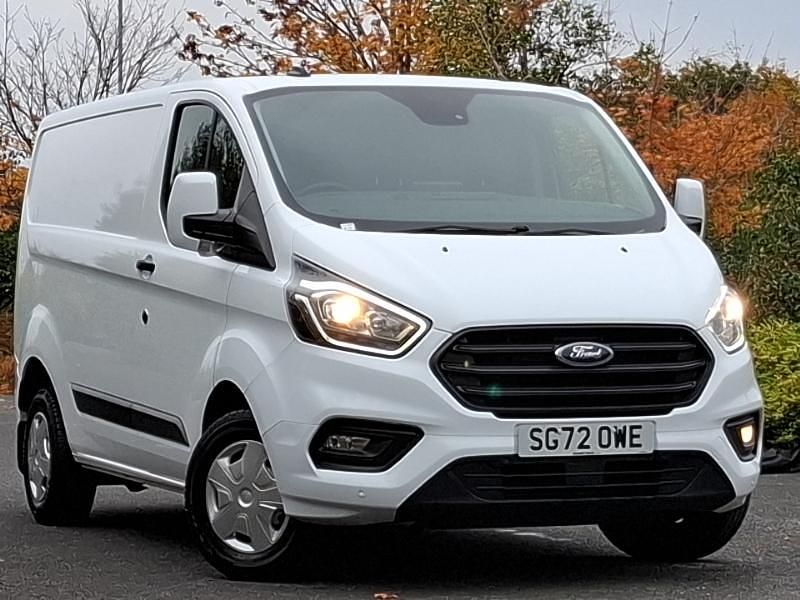 White Used 2022 Ford Transit Custom Trend Van | £13,998 (Super price) - Image 1/4