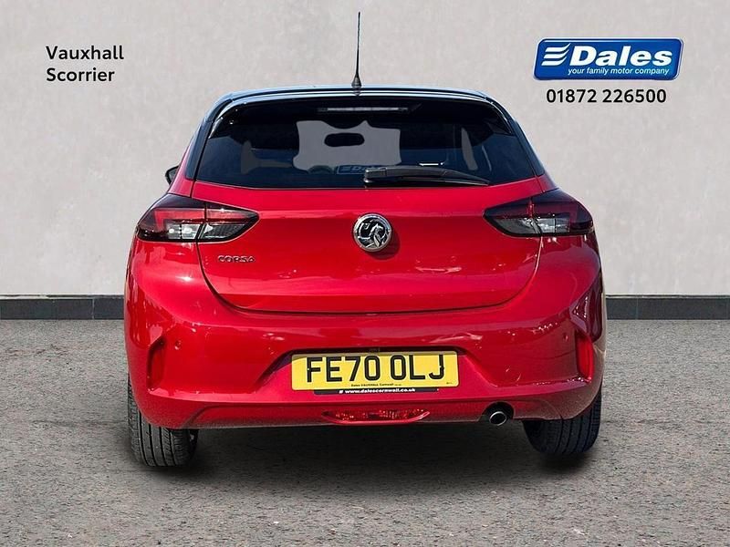 Used Vauxhall Corsa Elite 99 HP (72 kW) 2020 Red Hatchback