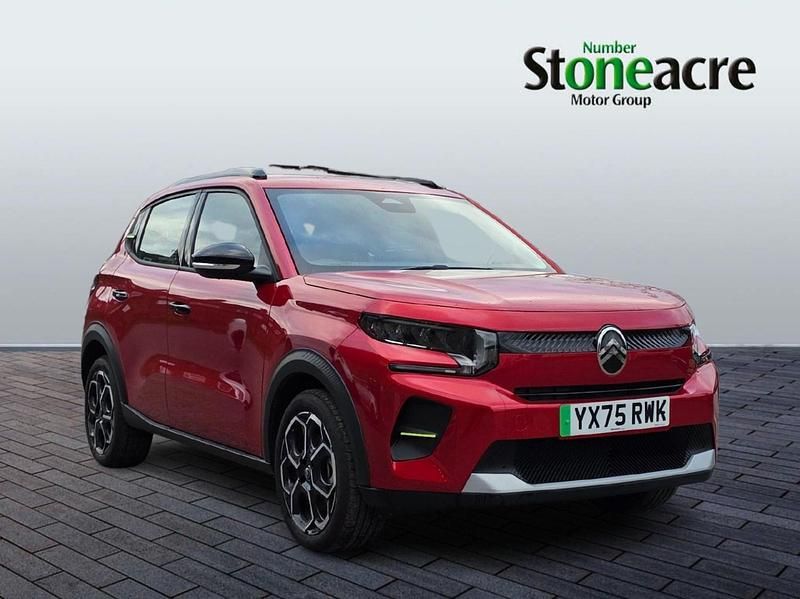 Nowe Citroën e-C3 83 kW (113 KM) 2025 Czerwony Hatchback