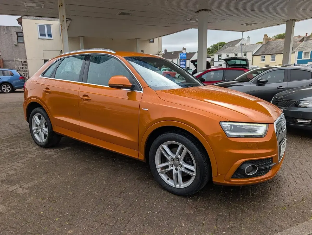 Used Audi Q3 S-Line 2014 Orange SUV
